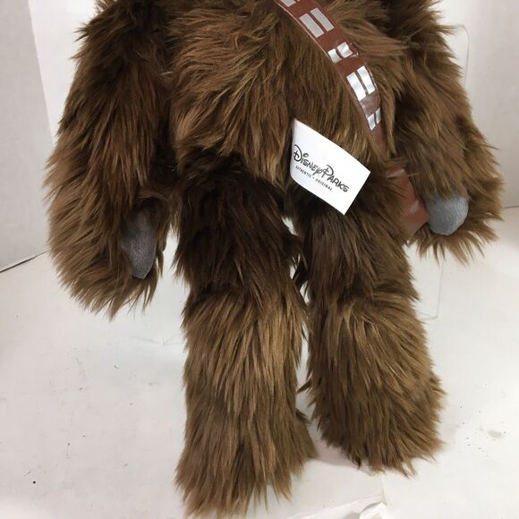 Disney Parks Chewbacca Star Wars Plush 19" Rise of Skywalker Blue Eyes - Picture 9 of 9